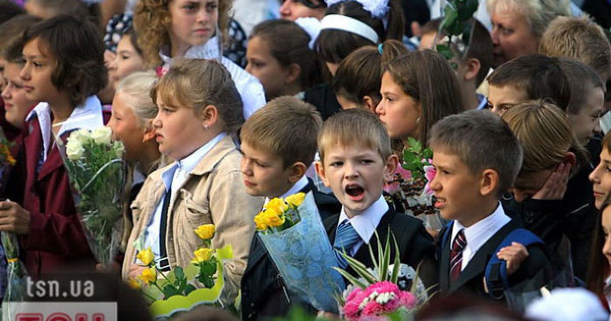 Українські діти готуються до Дня знань