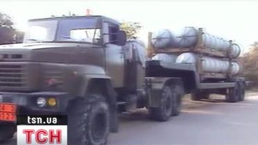 Затримано вантажівку з російськими ракетами