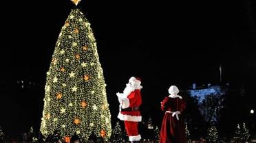 Барак Обама запалив вогні різдвяної ялинки