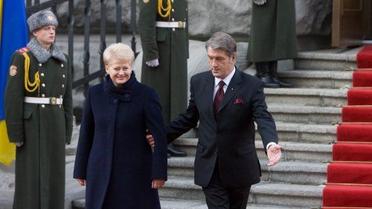 Ющенко зустрівся з президентом Литви