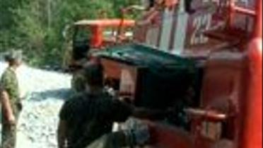 Пожежа в лісі над Ялтою