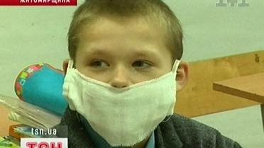 На Житомирщині масово на грип захворіли діти