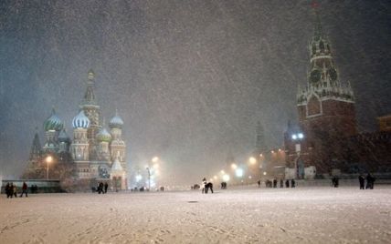 Москву паралізував потужний снігопад