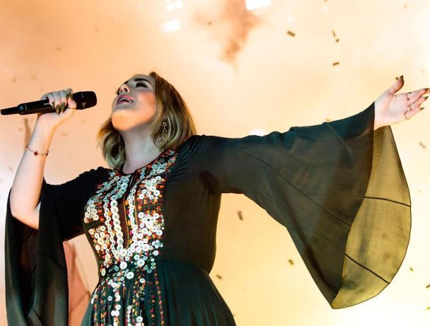 Адель на фестивалі Glastonbury. / © instagram.com/adele