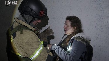 Атака на Київ 4 травня_5 / © ДСНС