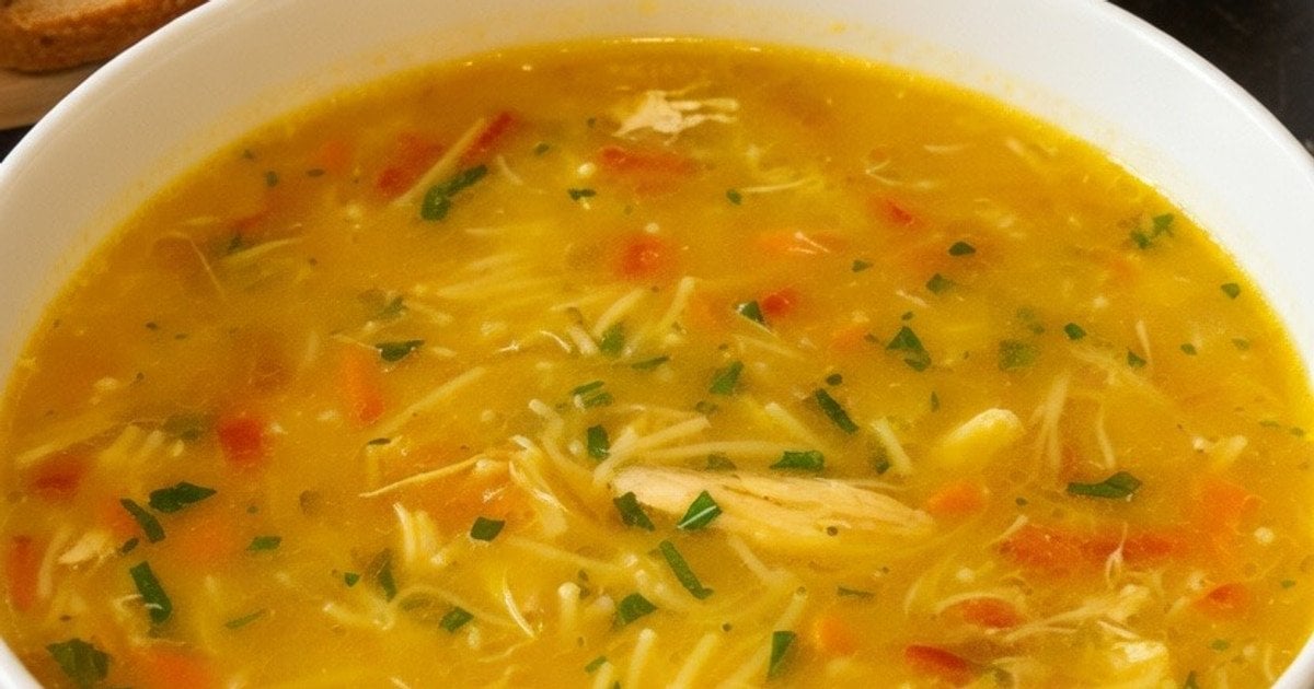 Турецький курячий суп із овочами та вермішеллю tiktok.com/@aytens__kitchen