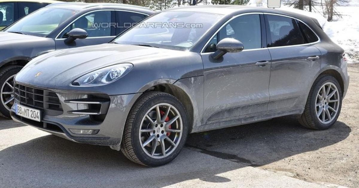 Фотошпионы засняли Porsche Macan GTS без камуфляжа