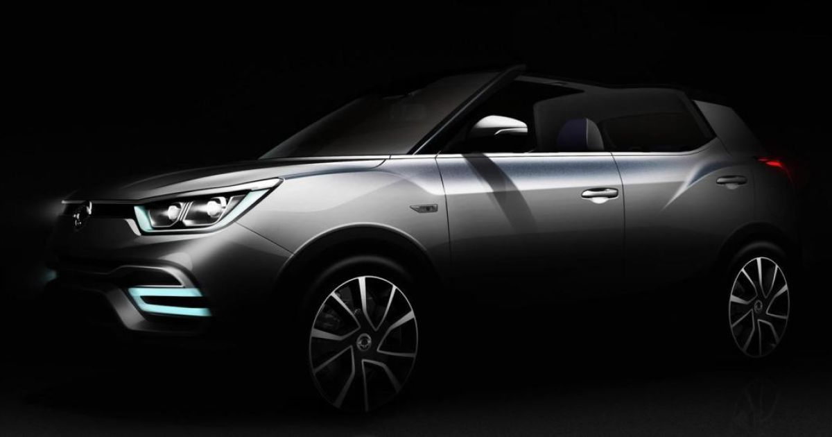 SsangYong покажет в Париже два новых концепта