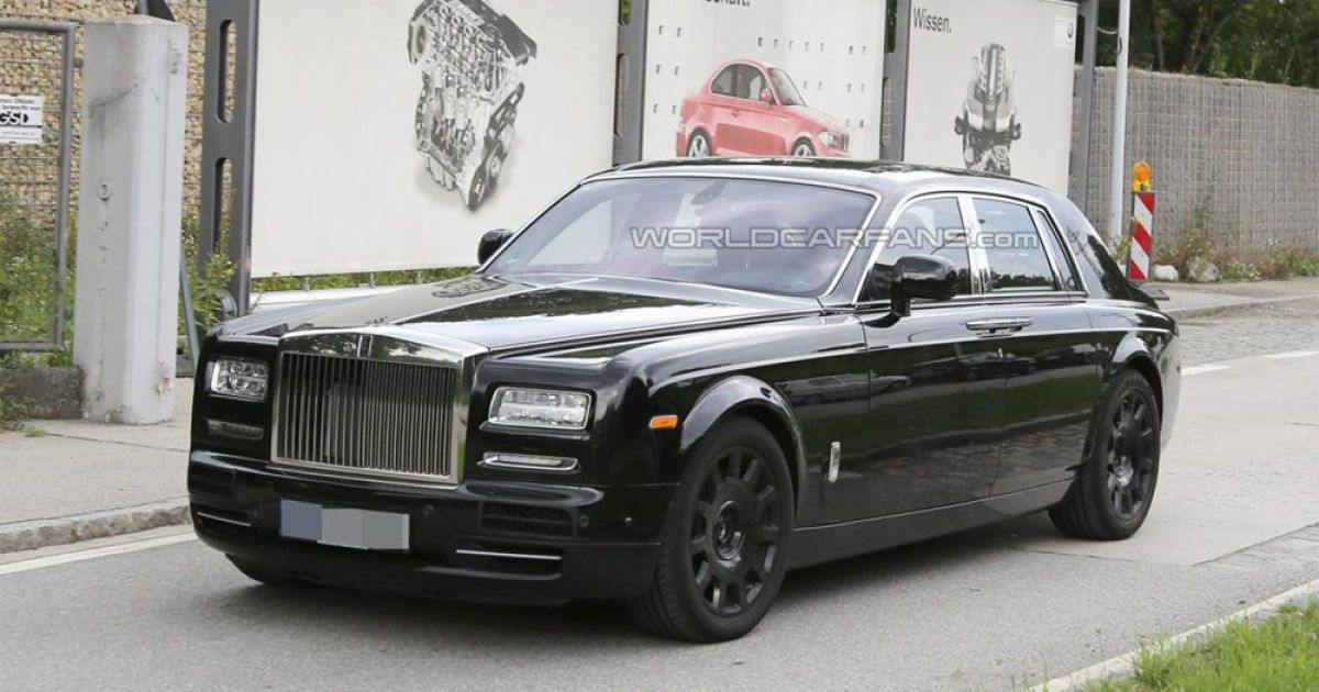 Rolls-Royce начал дорожные испытания нового Phantom
