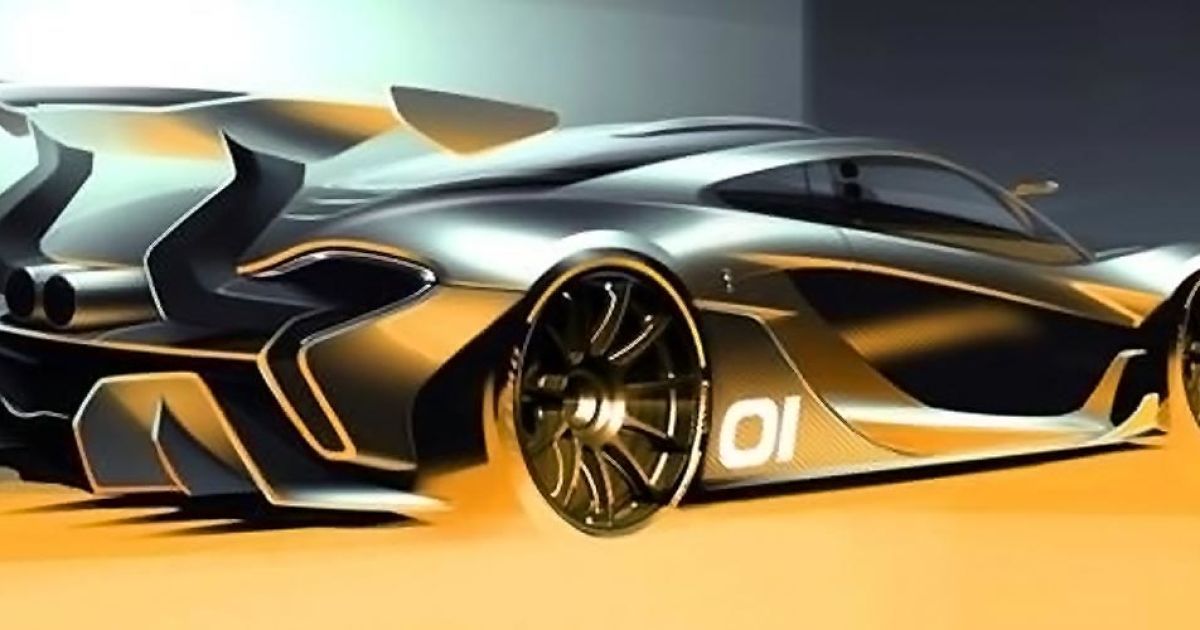 McLaren представил скетч супергибрида