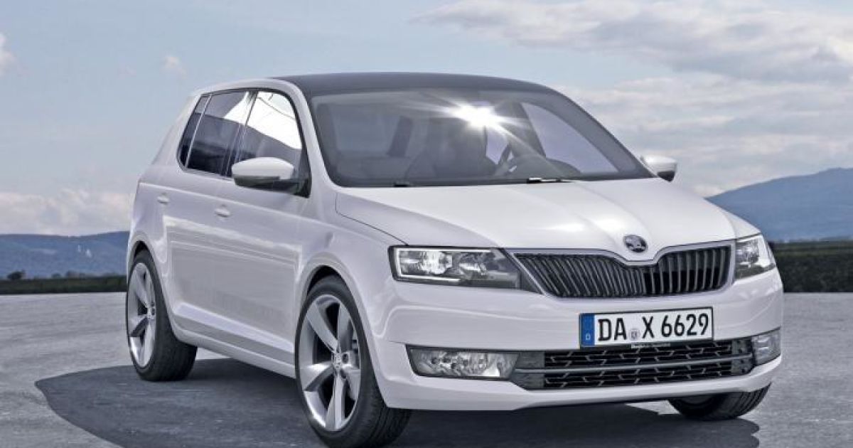 Новую Skoda Fabia покажут на автосалоне в Париже