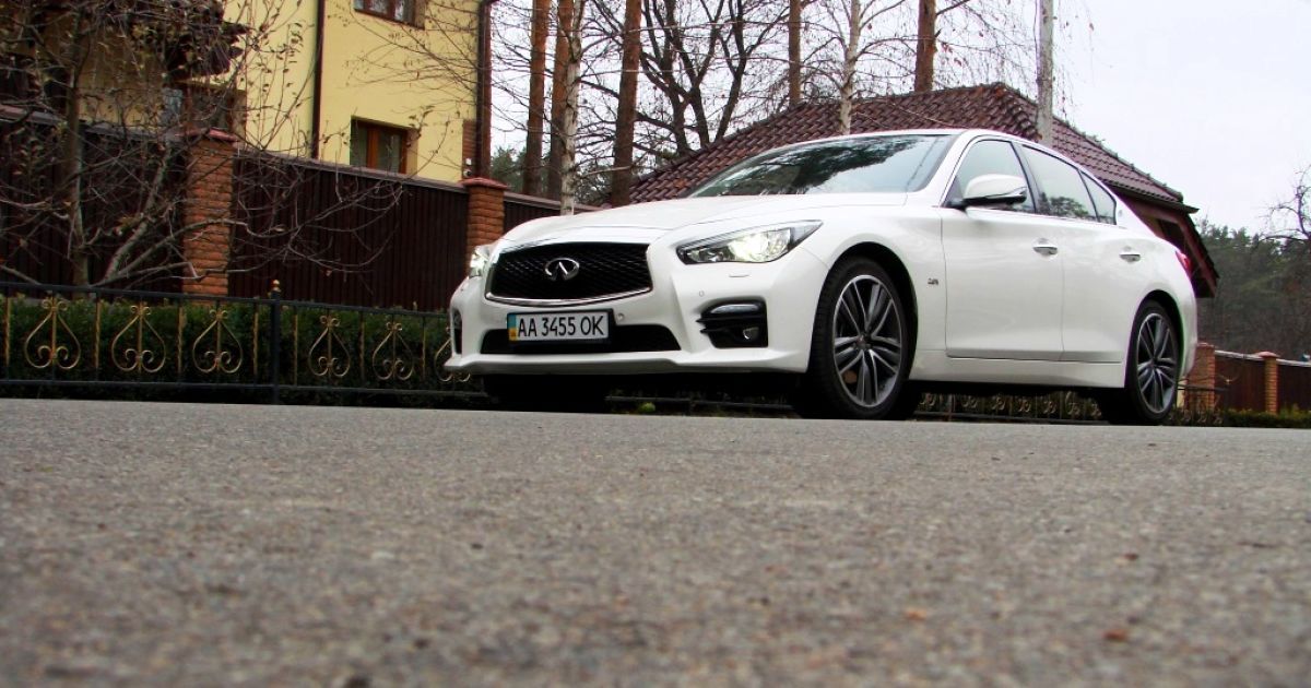 Тест-драйв Infiniti Q50: Японский американец для Европы