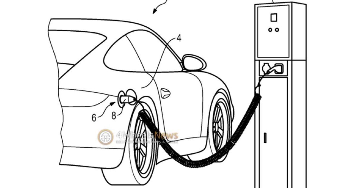 В Сети появилось изображение гибридного Porsche 911