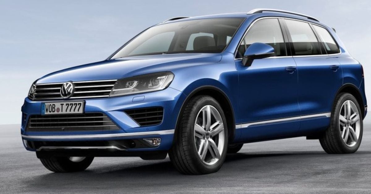 Volkswagen Touareg пережил легкий лифтинг