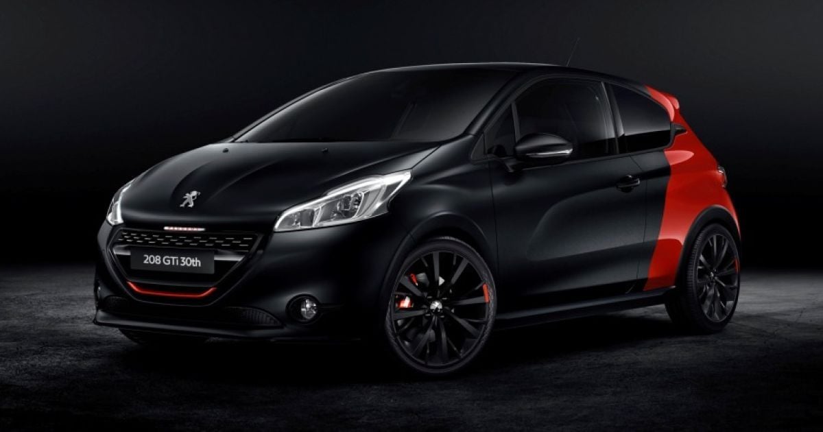 Peugeot анонсировала юбилейную версию 208 GTi