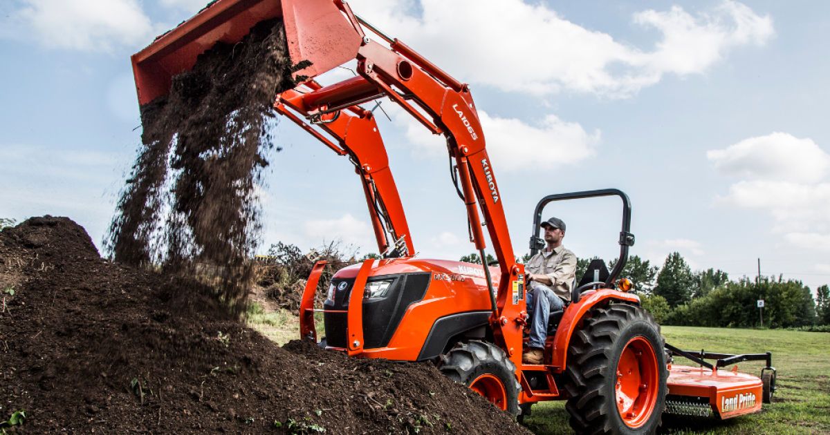 Kubota представила новый мини-трактор