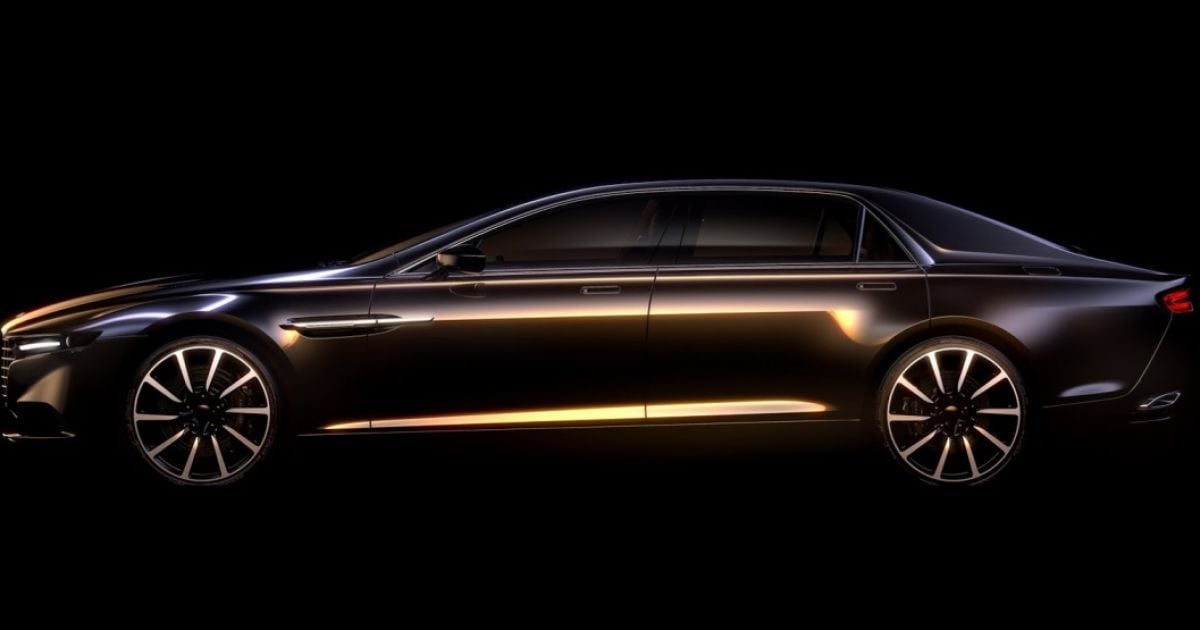 Aston Martin показал официальный тизер нового седана