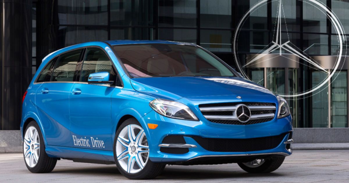 Mercedes-Benz объявил цены на электрический B-Class