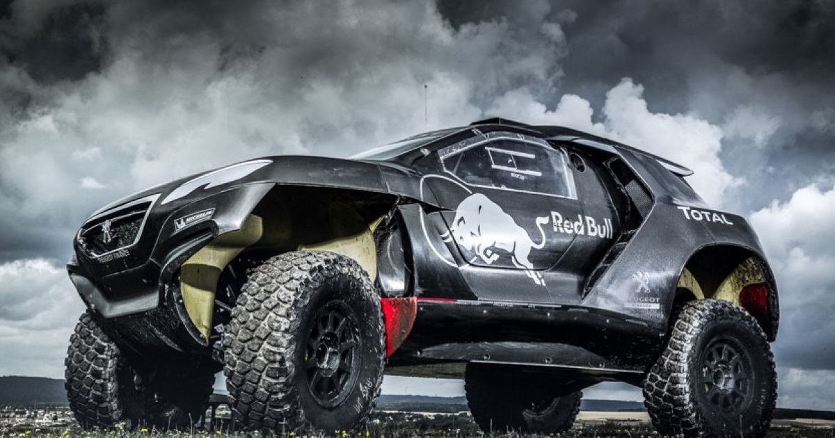 Peugeot приступила к испытаниям гоночного 2008 DKR (Видео)