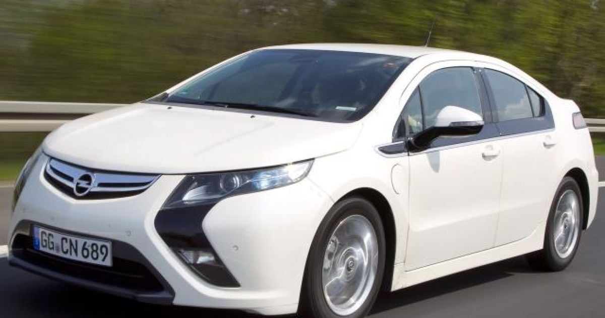 Opel снимает с производства Ampera