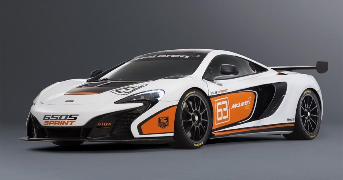 McLaren представила трековую версию купе 650S