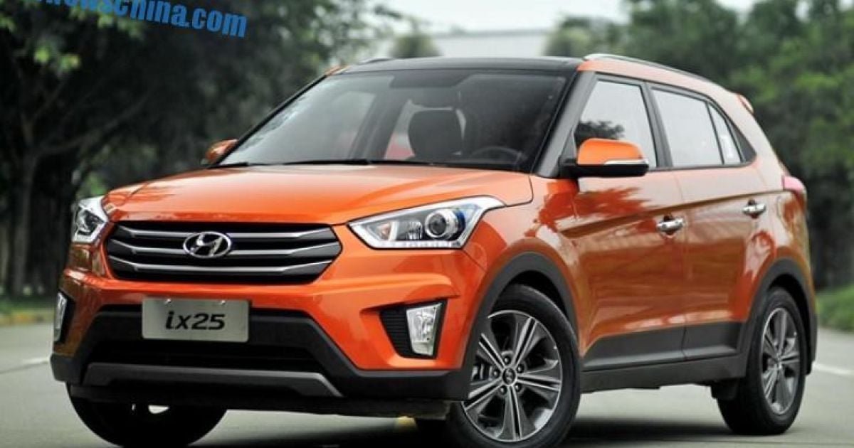 Hyundai ix25 вышел на китайский рынок