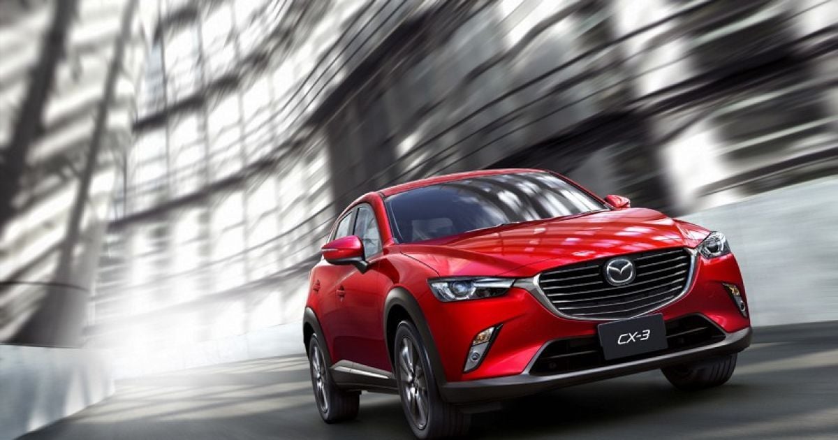 Mazda представила новый кроссовер CX-3 (Видео)