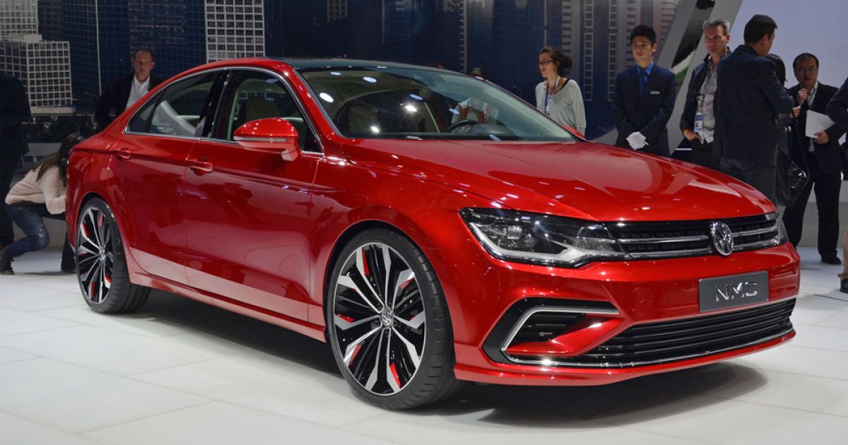 В Пекине Volkswagen представил концепт-кар Midsize Coupe