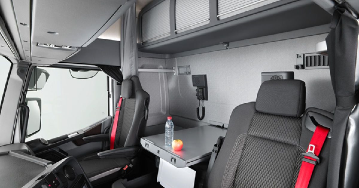 Renault Trucks разработала комфортабельную кабину MAXISPACE