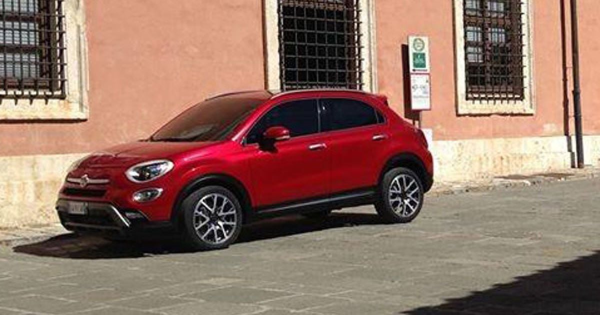 Кроссовер Fiat 500X рассекретили до премьеры