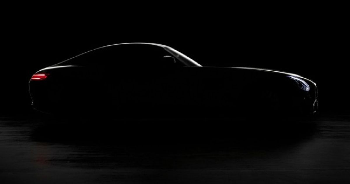 Немцы показали силуэт Mercedes-Benz AMG GT
