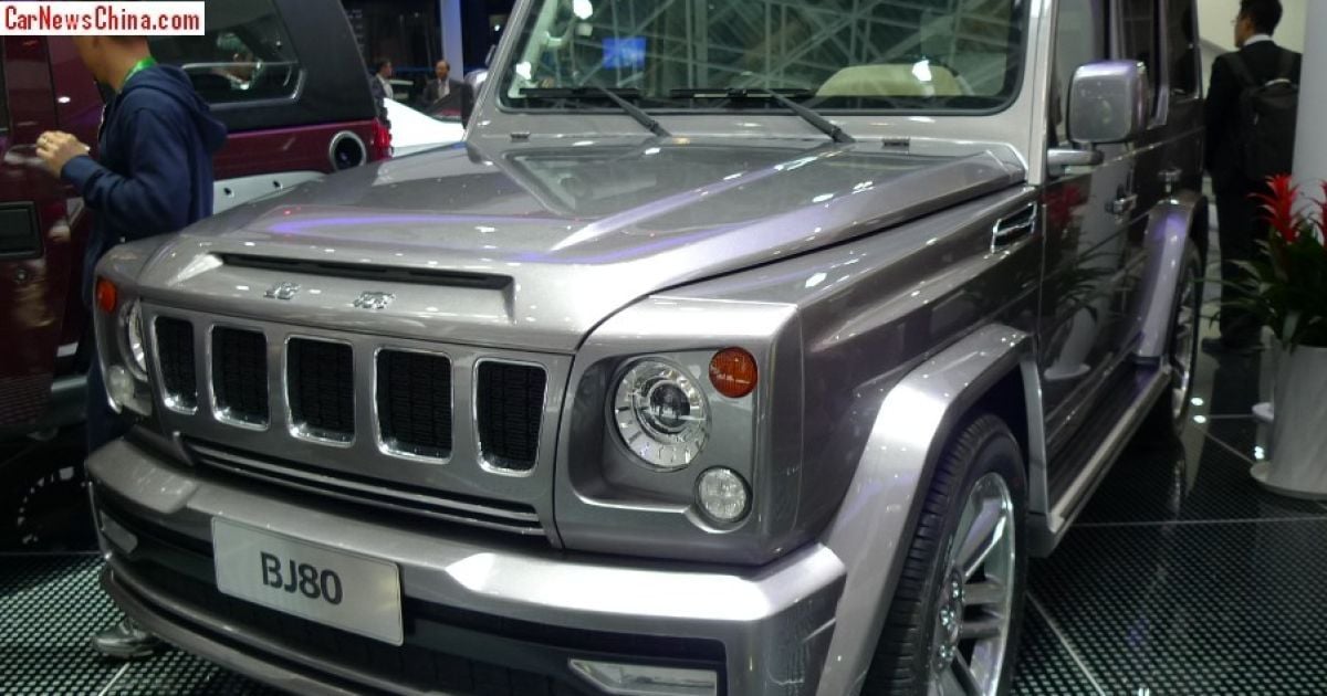 BAIC показал новый внедорожник BJ80