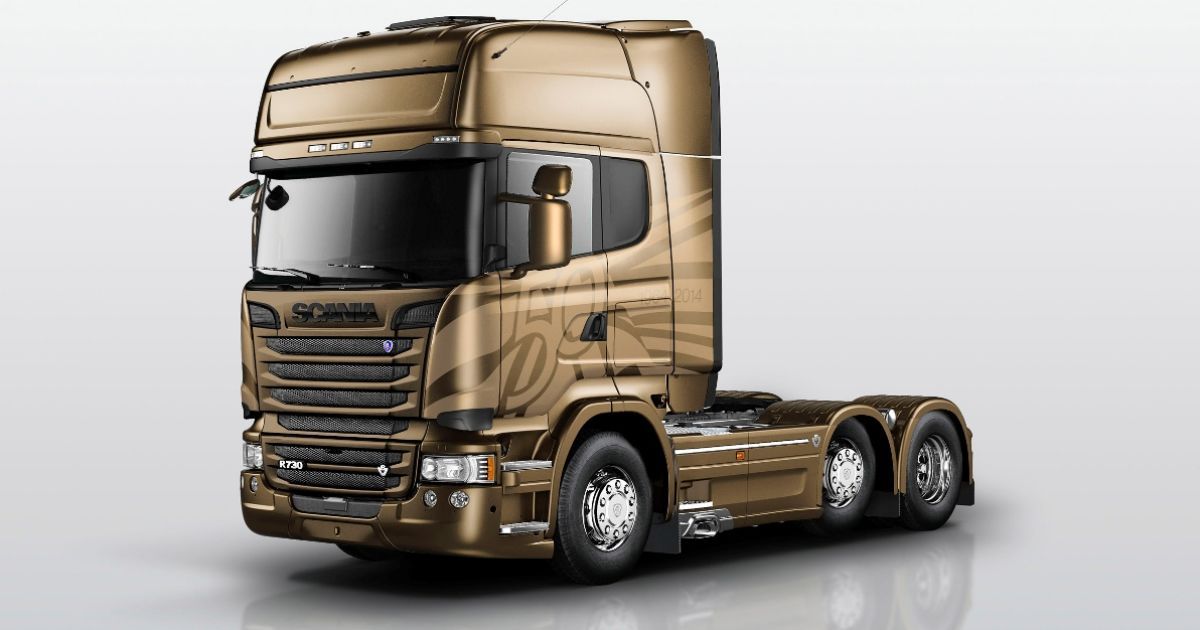 Scania выпустила эксклюзивную серию грузовиков