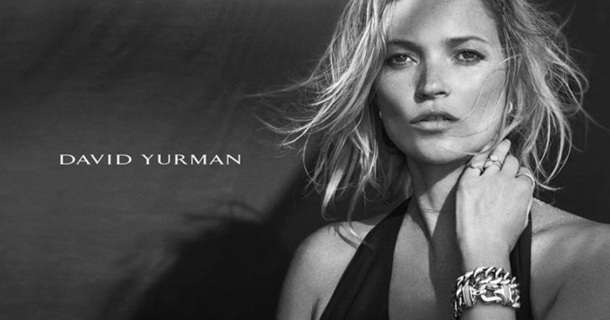 Кейт Мосс в рекламной кампании David Yurman