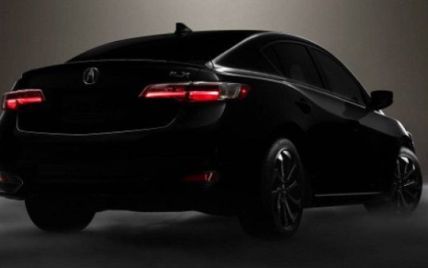 Acura опубликовала тизер обновленного варианта седана ILX