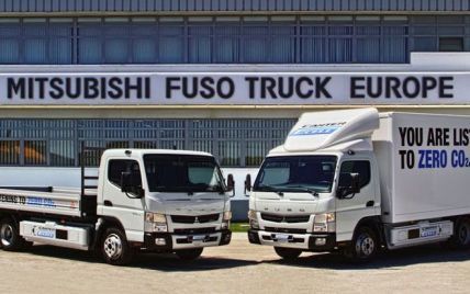 Mitsubishi проводит испытания электрического грузовика