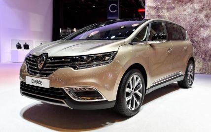 Renault показала в Париже новое поколение  Espace