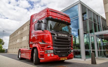 Scania представила эксклюзивный грузовик