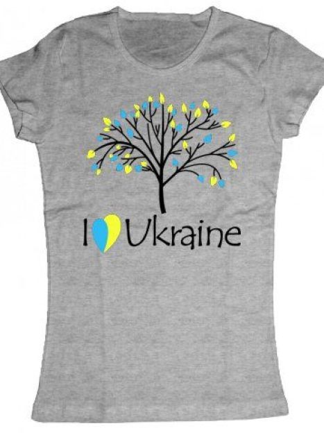 Патриотическая футболка "I love Ukraine" / © futboholic.com