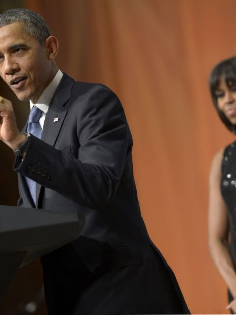 Мишель Обама в наряде от Michael Kors / © Getty Images/Fotobank