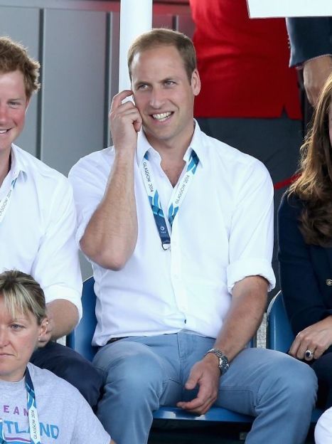 Принц Гарри, Уильям и герцогиня Кэтрин / © Getty Images/Fotobank