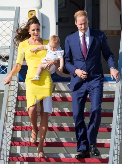 Герцогиня Кембриджская и принц Уильям с сыном в Австралии / © Getty Images/Fotobank
