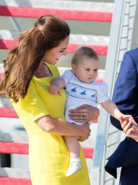Герцогиня Кембриджская и принц Георг / © Getty Images/Fotobank