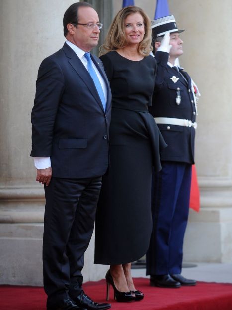 Валери Триервейлер и Франсуа Олланд в 2013 году / © Getty Images/Fotobank