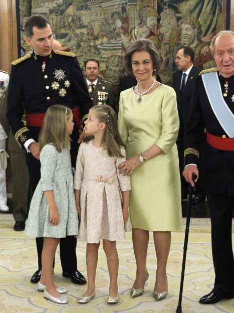 Королева Летиция, король Фелипе, королева София и король Хуан Карлос I / © Getty Images/Fotobank
