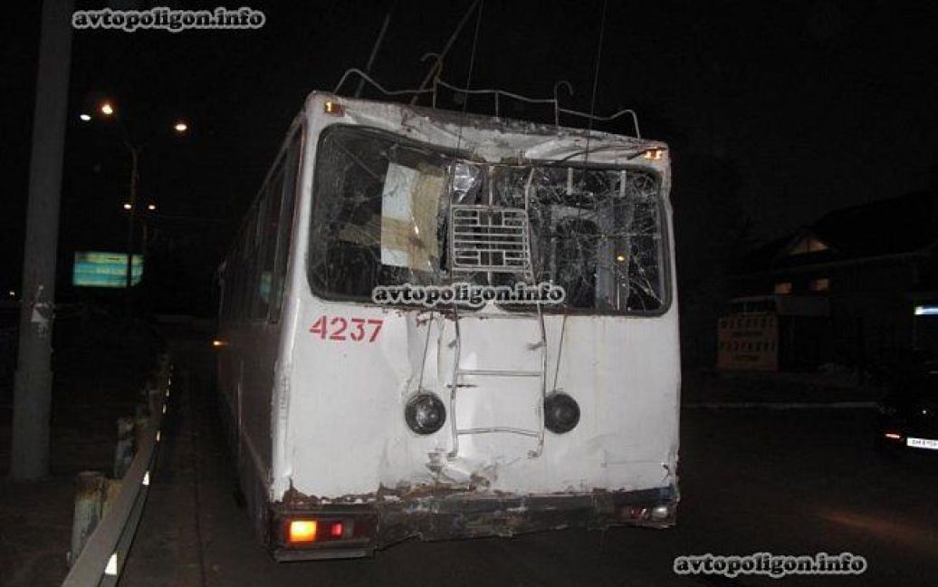 Через аварію тролейбусів у Києві до лікарень потрапили 4 особи / © avtopoligon.info