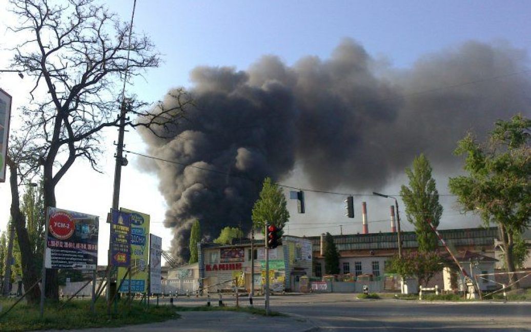 Пожежа в Києві / © forum.autoua.net