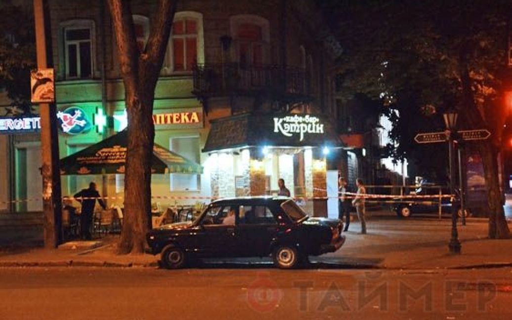Невідомі влаштували стрілянину в центрі Одеси / © timer.od.ua