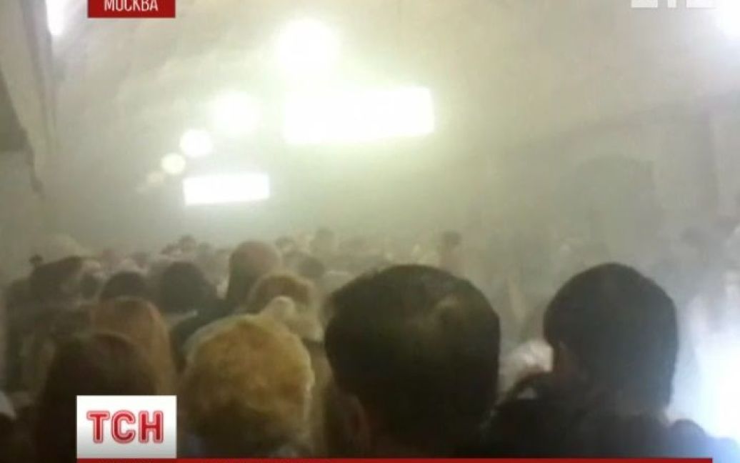У московському метро сталася пожежа / © 