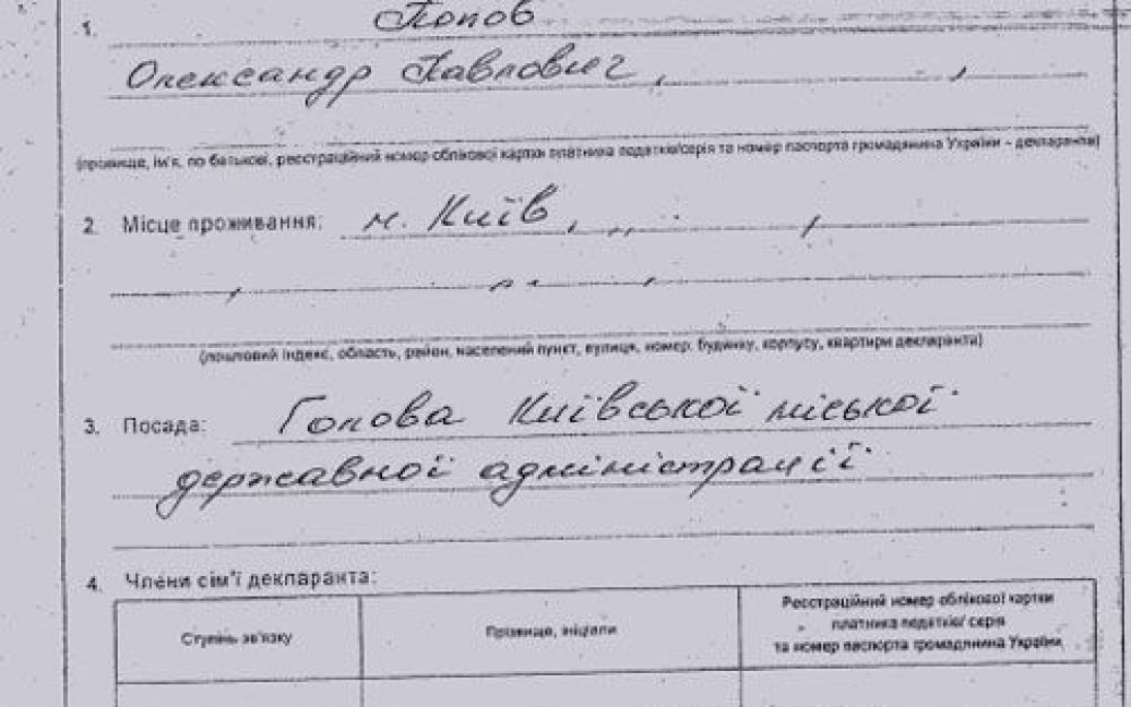 Декларація Попова / © 